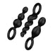 Satisfyer Plugs Booty Call 3-Piece Set - Black