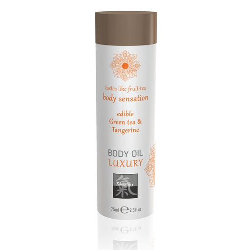 Shiatsu Luxury Body Oil Edible Green Tea and Tangerine product image