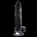 Clear Dildo 7.5in