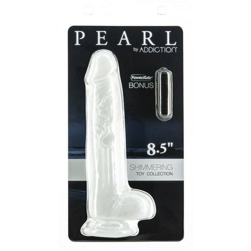 Pearl Dildo 8.5in Pearl White product image