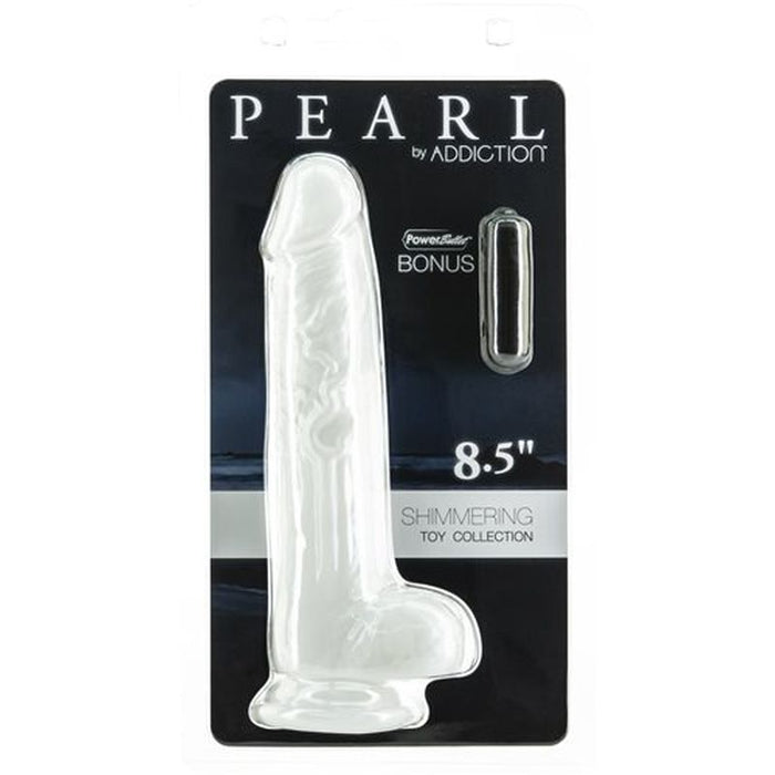 Pearl Dildo 8.5in Pearl White product image