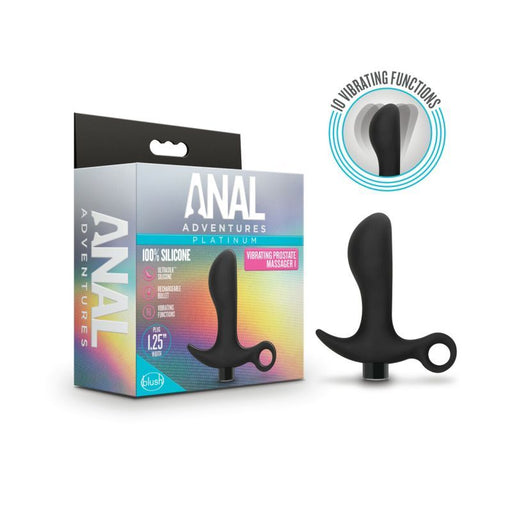 Anal Adventures Platinum Silicone Prostate Massager 01 product image