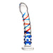 Sexus Glass Dildo – Blue Tip 18cm