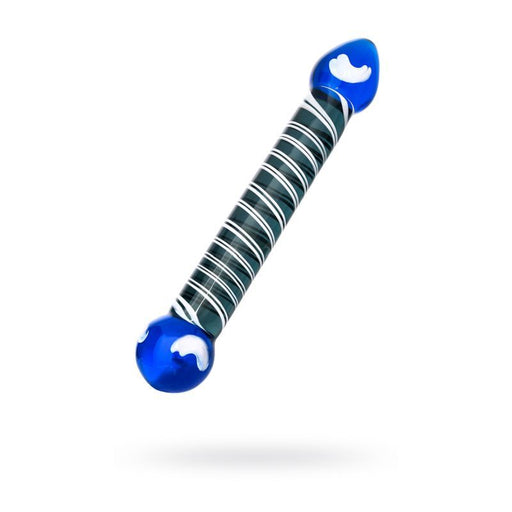Sexus Glass Dildo Duo Blue 20cm product image