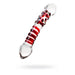 Sexus Glass Dildo Red Delight 19cm