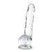Naturally Yours 8" Crystaline Dildo Diamond
