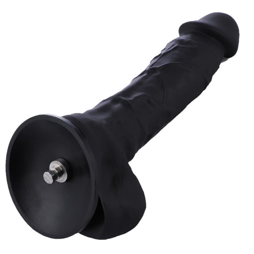 HiSmith 8.7" Silicone Flexible Black Dildo (KlicLok) product image - Love Secrets