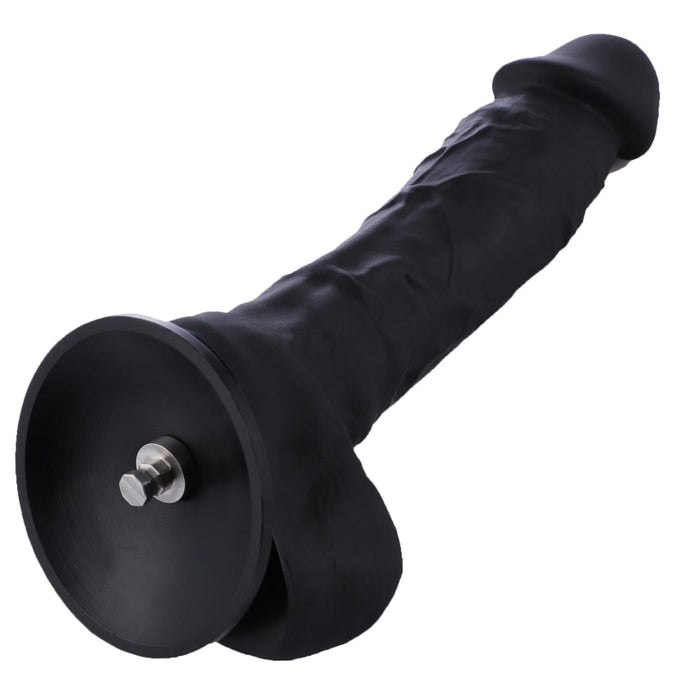 HiSmith 8.7" Silicone Flexible Black Dildo (KlicLok) product image - Love Secrets