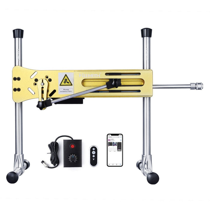 HiSmith Gold Premium Sex Machine with remote and app control