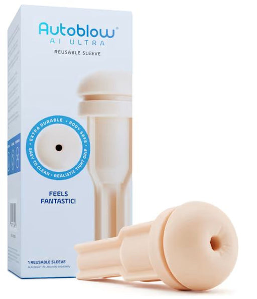 Autoblow AI Ultra Anal Sleeve - Beige product image