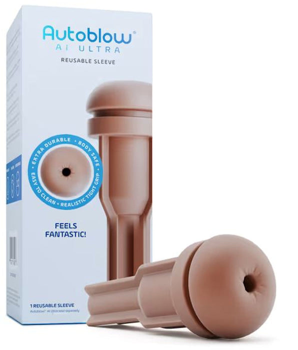 Autoblow AI Ultra Anal Sleeve - Brown product image