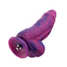 HiSmith - 9.5" Silicone Purple and Blue Monster Dildo (KlicLok) product image