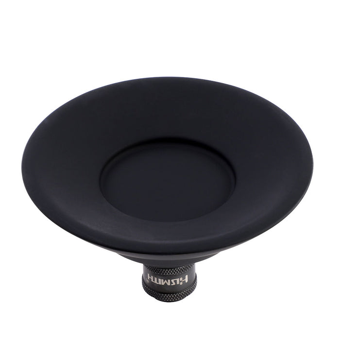 Hismith - 4.5" Black Silicone Suction Cup (KlicLok - Female) product image - Love Secrets