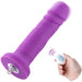 HiSmith - 6.7" Silicone Vibrating Purple Dildo (KlicLok) product image