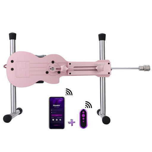 HiSmith KlicLok APP Controlled Mini Sex Machine Pink product image - Love Secrets Australia