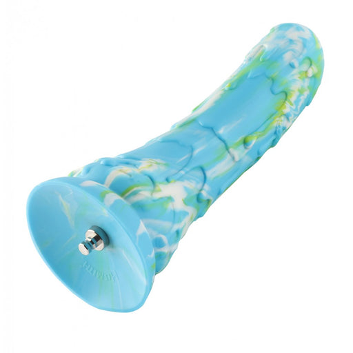 HiSmith - 9.5" Silicone Blue Monster Curved Dildo (KlicLok) product image