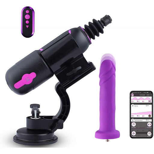 HiSmith Traveler Pro 3.0 portable sex machine with remote and app control