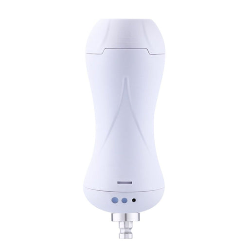 HiSmith vibrating stroker attachment with white case and KlicLok connector