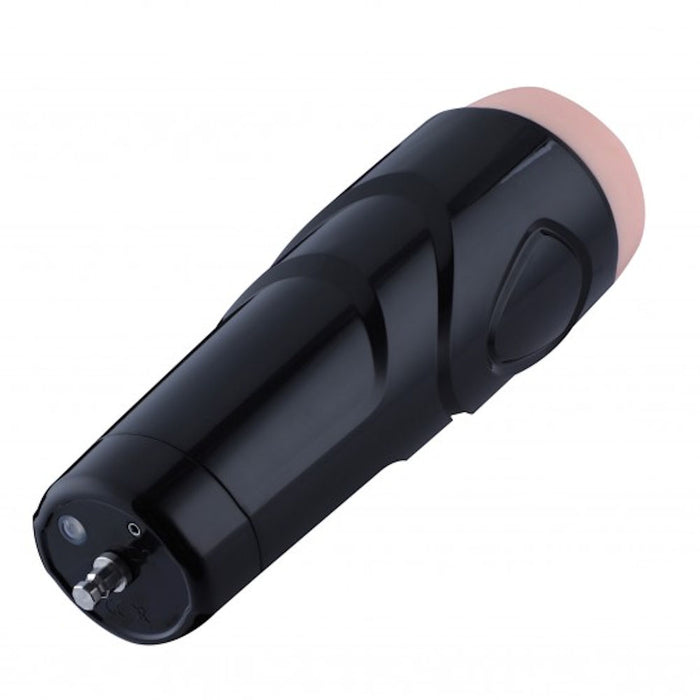 HiSmith rechargeable vibrating stroker attachment with black case